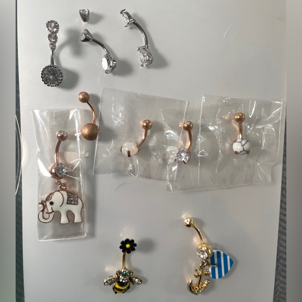 10 Belly Rings